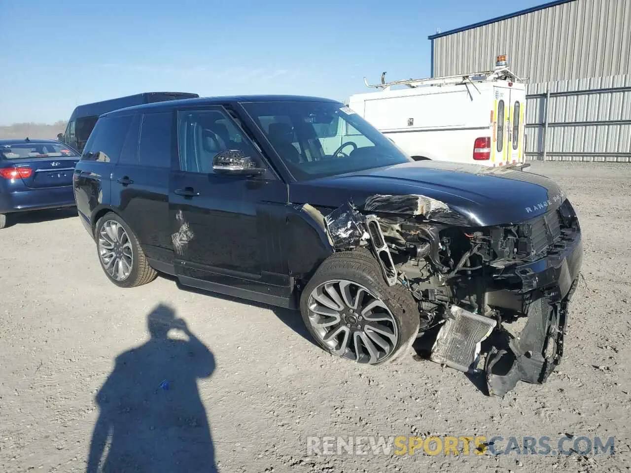 4 Photograph of a damaged car SALGS2RE9KA556896 LAND ROVER RANGEROVER 2019