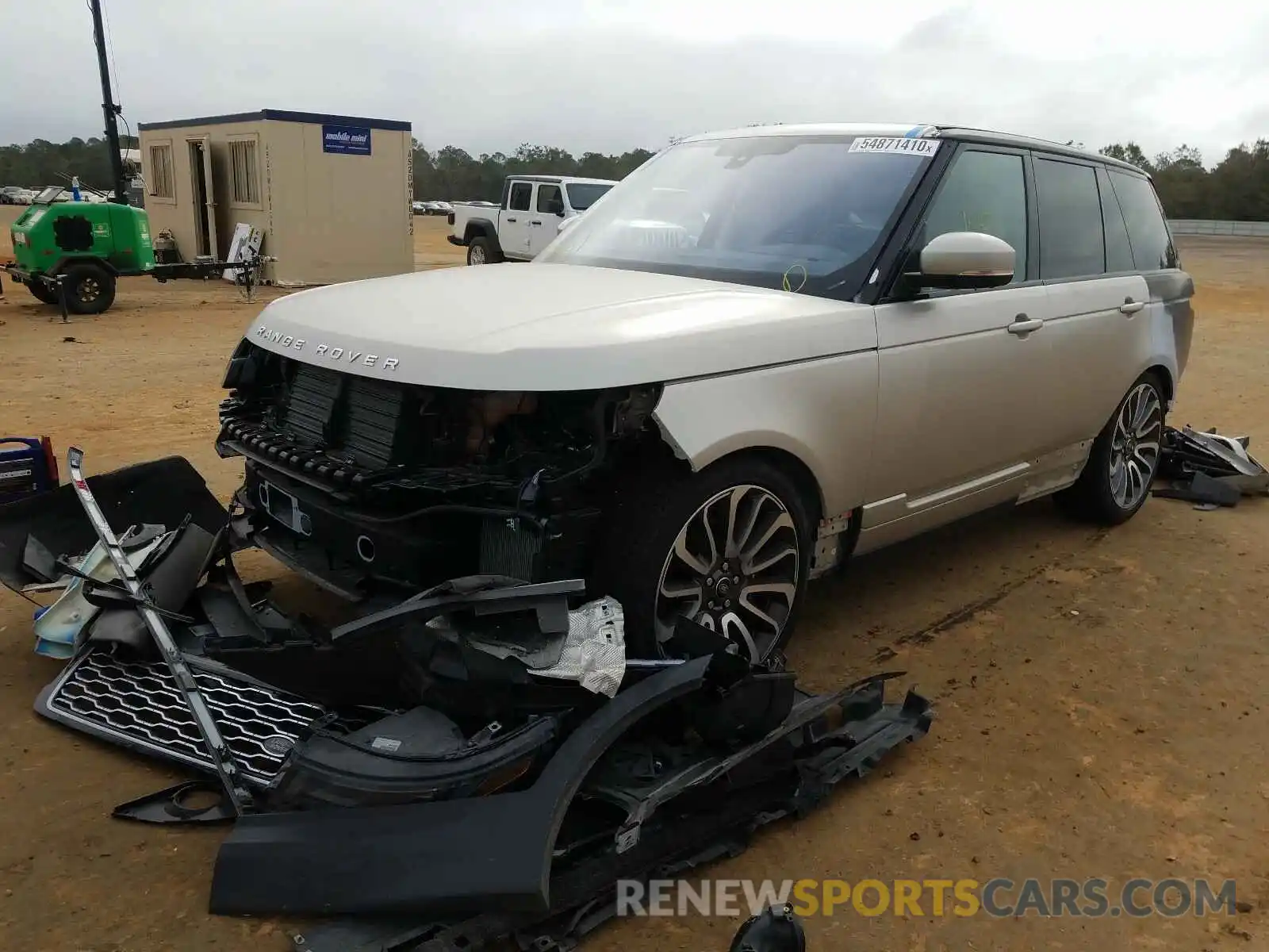 2 Photograph of a damaged car SALGS2REXKA545342 LAND ROVER RANGEROVER 2019