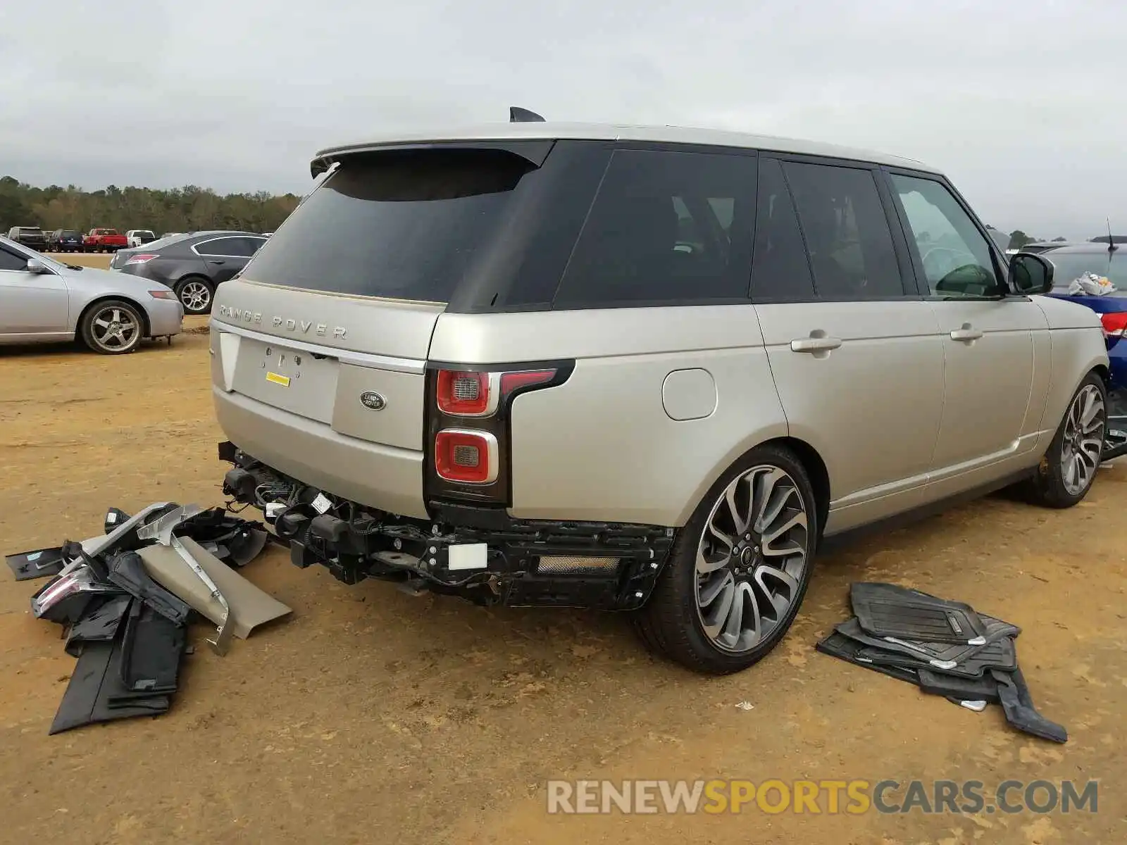 4 Photograph of a damaged car SALGS2REXKA545342 LAND ROVER RANGEROVER 2019