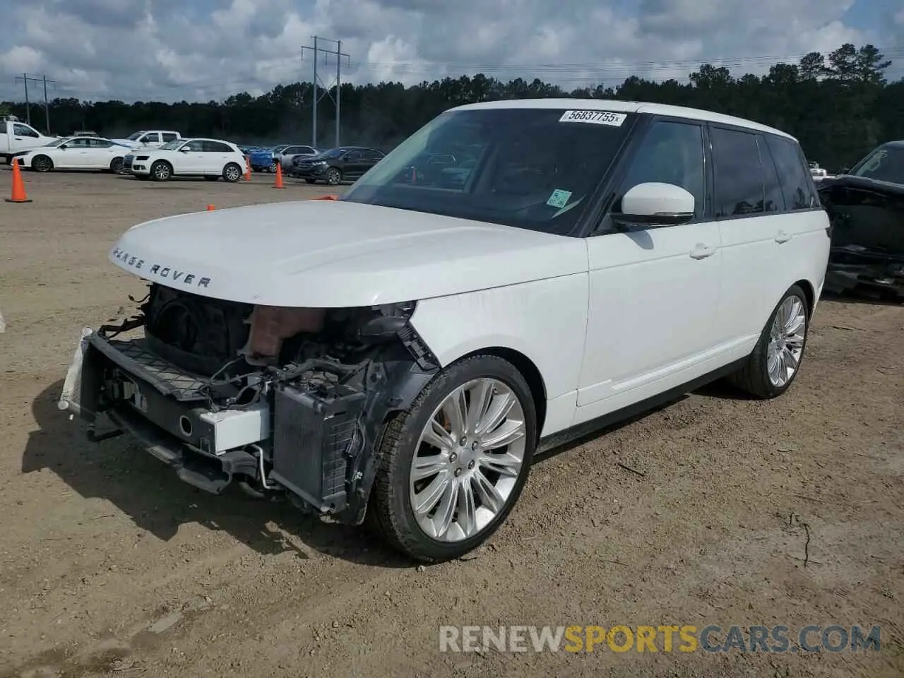 1 Photograph of a damaged car SALGS2SV1KA527757 LAND ROVER RANGEROVER 2019