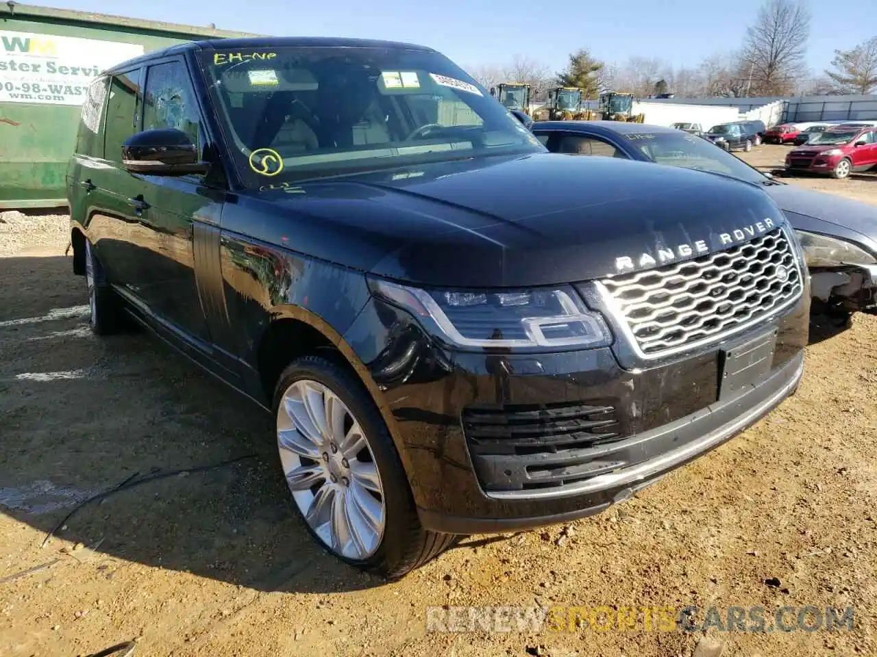 1 Photograph of a damaged car SALGS2SV2KA554305 LAND ROVER RANGEROVER 2019