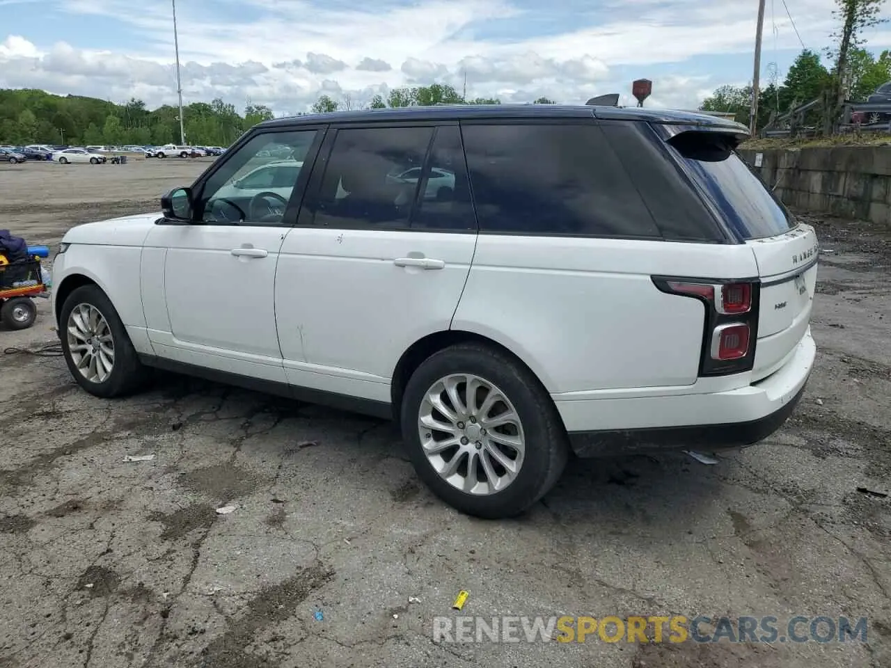 2 Photograph of a damaged car SALGS2SV2KA557981 LAND ROVER RANGEROVER 2019