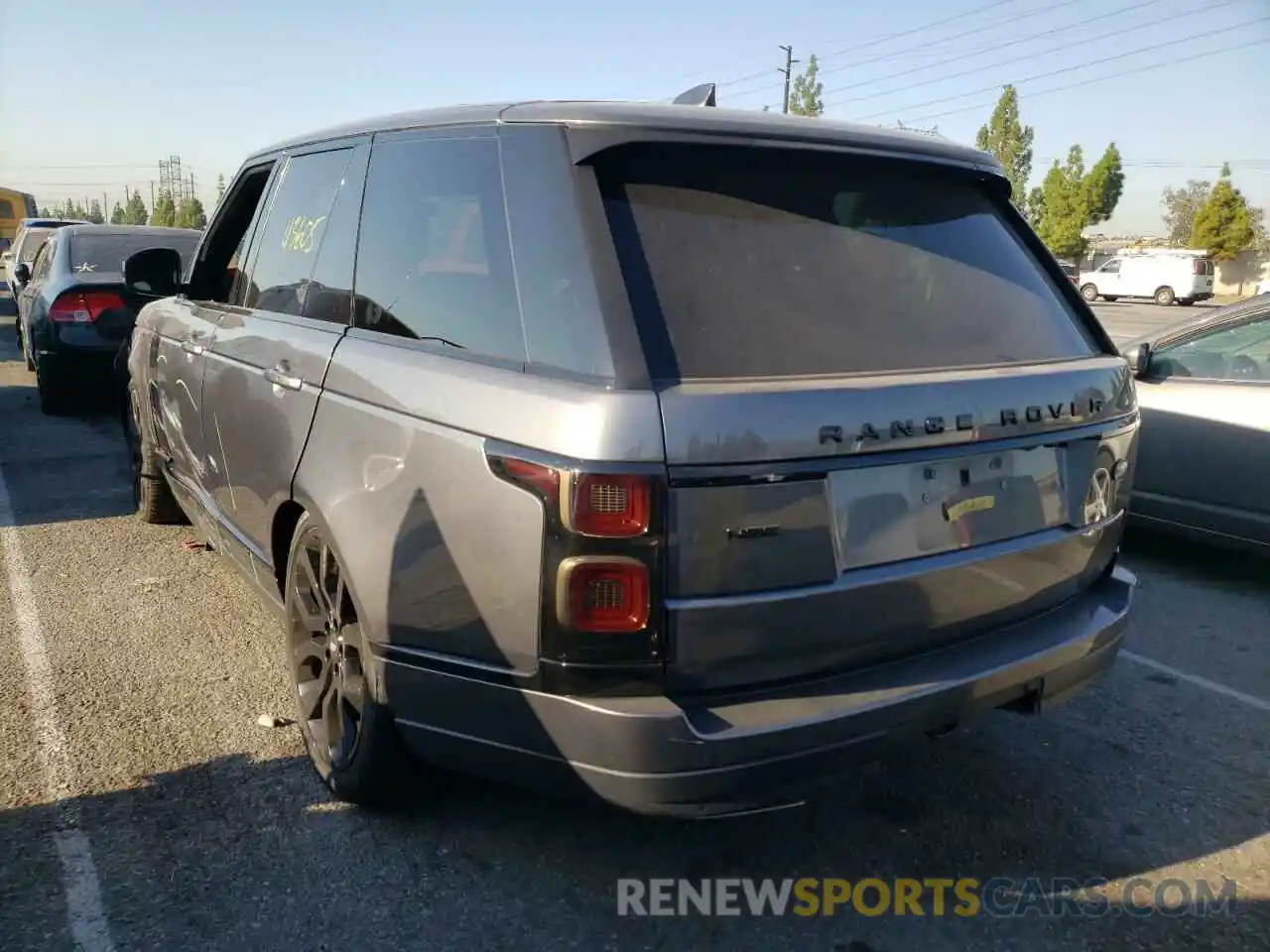 3 Photograph of a damaged car SALGS2SV4KA549977 LAND ROVER RANGEROVER 2019