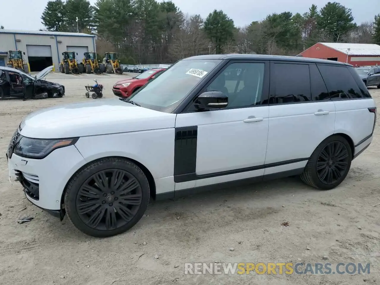 1 Photograph of a damaged car SALGS2SV5KA554850 LAND ROVER RANGEROVER 2019