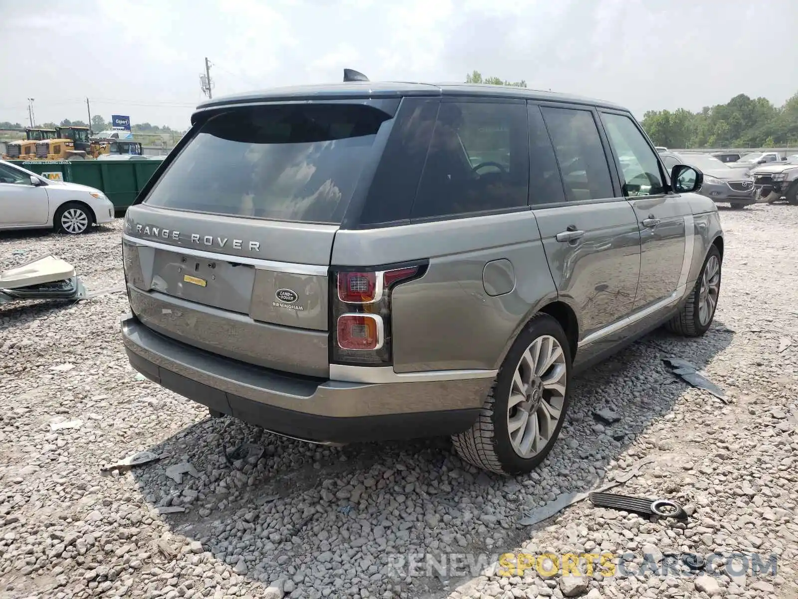 4 Photograph of a damaged car SALGS2SV5KA567033 LAND ROVER RANGEROVER 2019