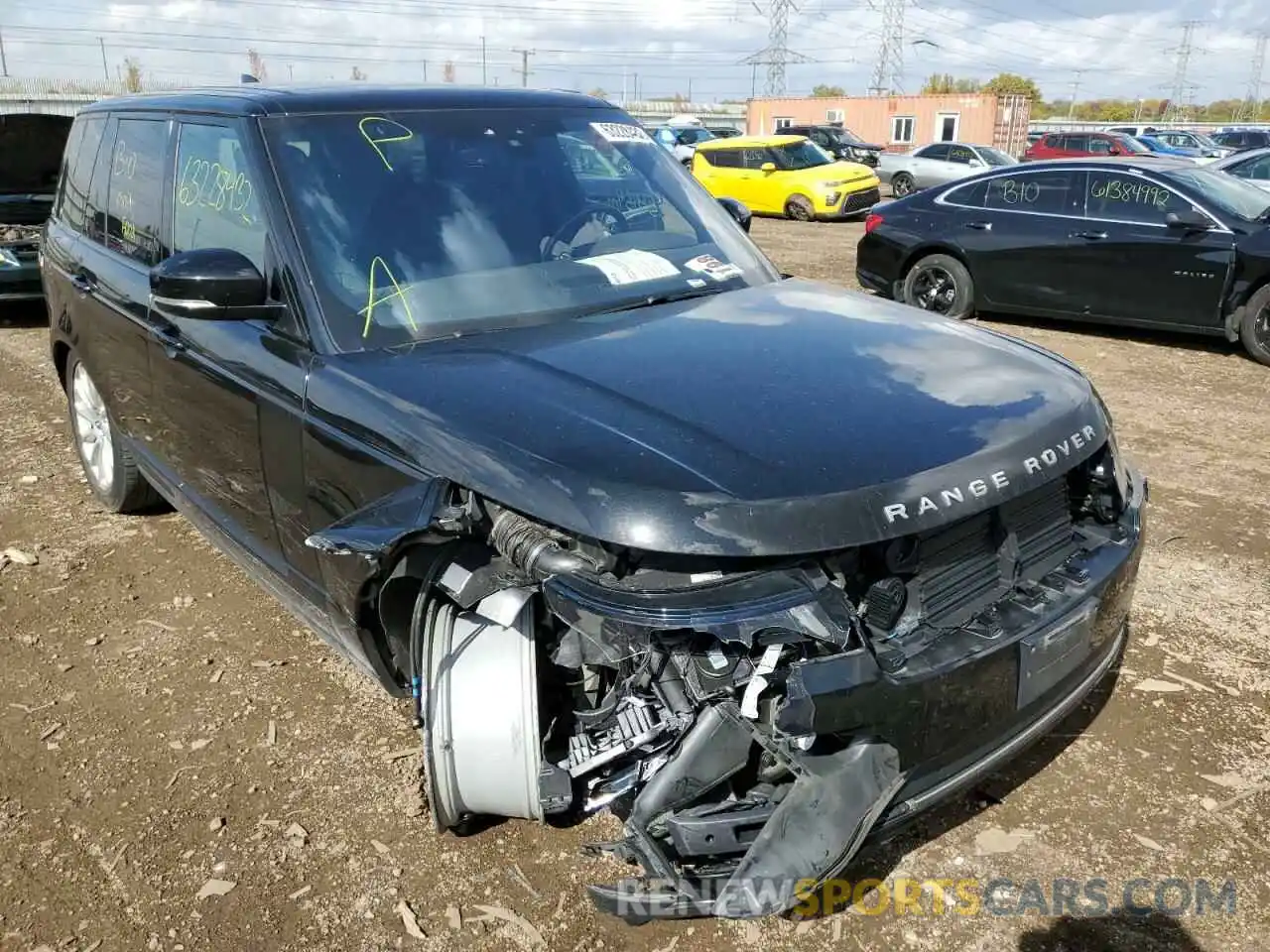 1 Photograph of a damaged car SALGS2SV6KA560656 LAND ROVER RANGEROVER 2019