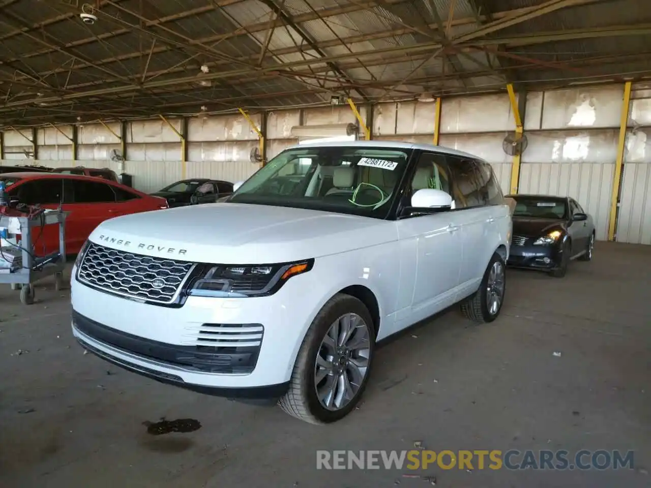 2 Photograph of a damaged car SALGS2SV6KA566795 LAND ROVER RANGEROVER 2019