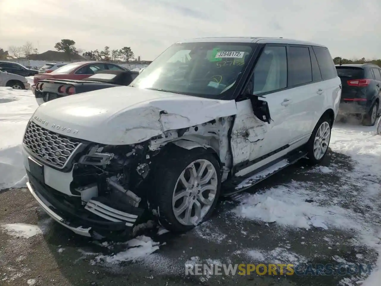 2 Photograph of a damaged car SALGS2SV7KA527133 LAND ROVER RANGEROVER 2019