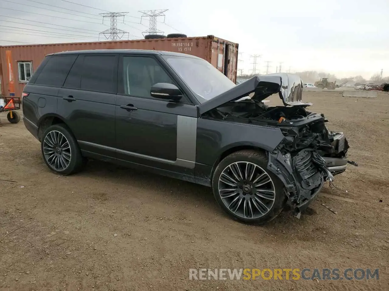 4 Photograph of a damaged car SALGS2SV7KA547690 LAND ROVER RANGEROVER 2019