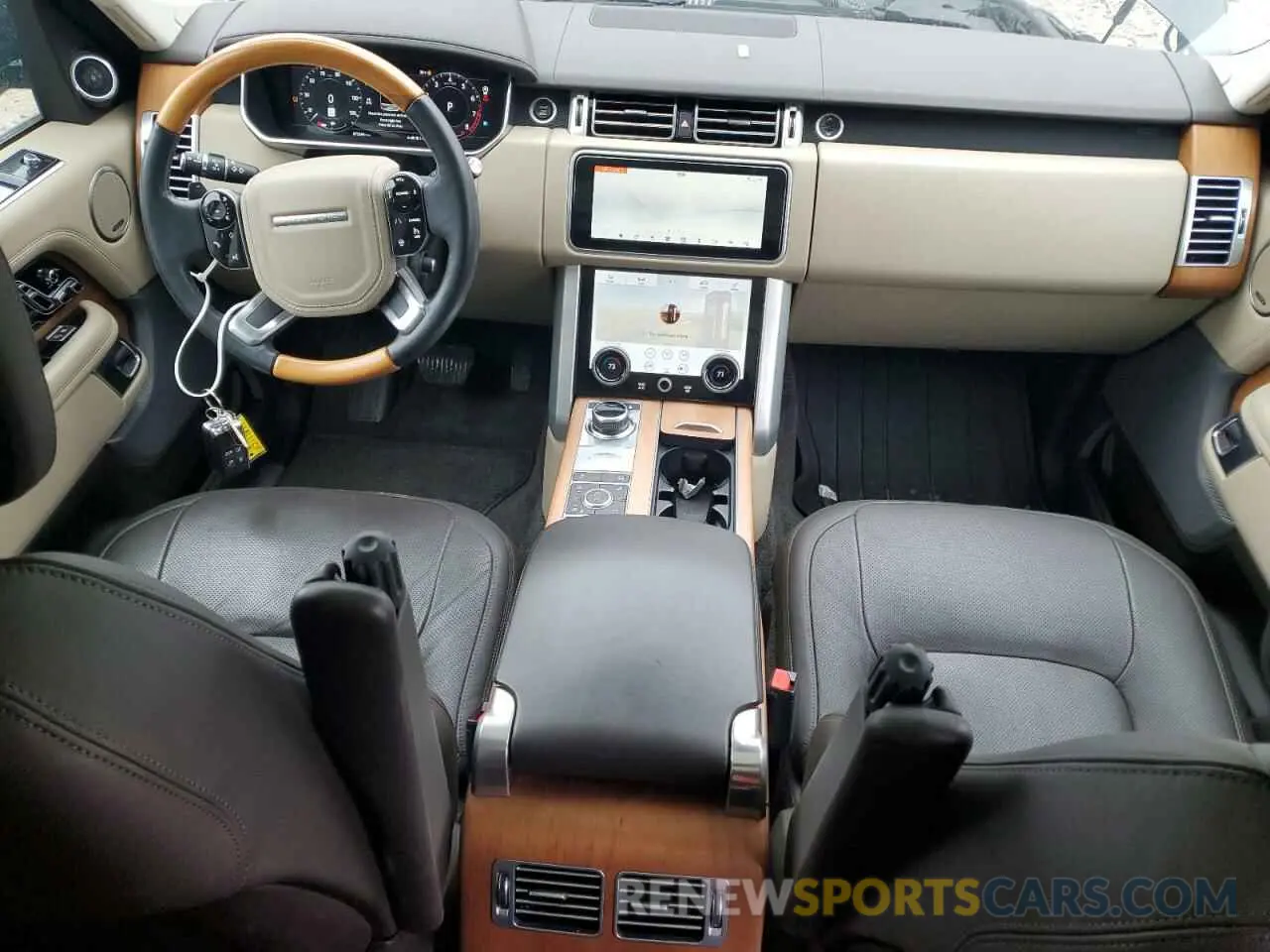 8 Photograph of a damaged car SALGS2SV8KA539212 LAND ROVER RANGEROVER 2019