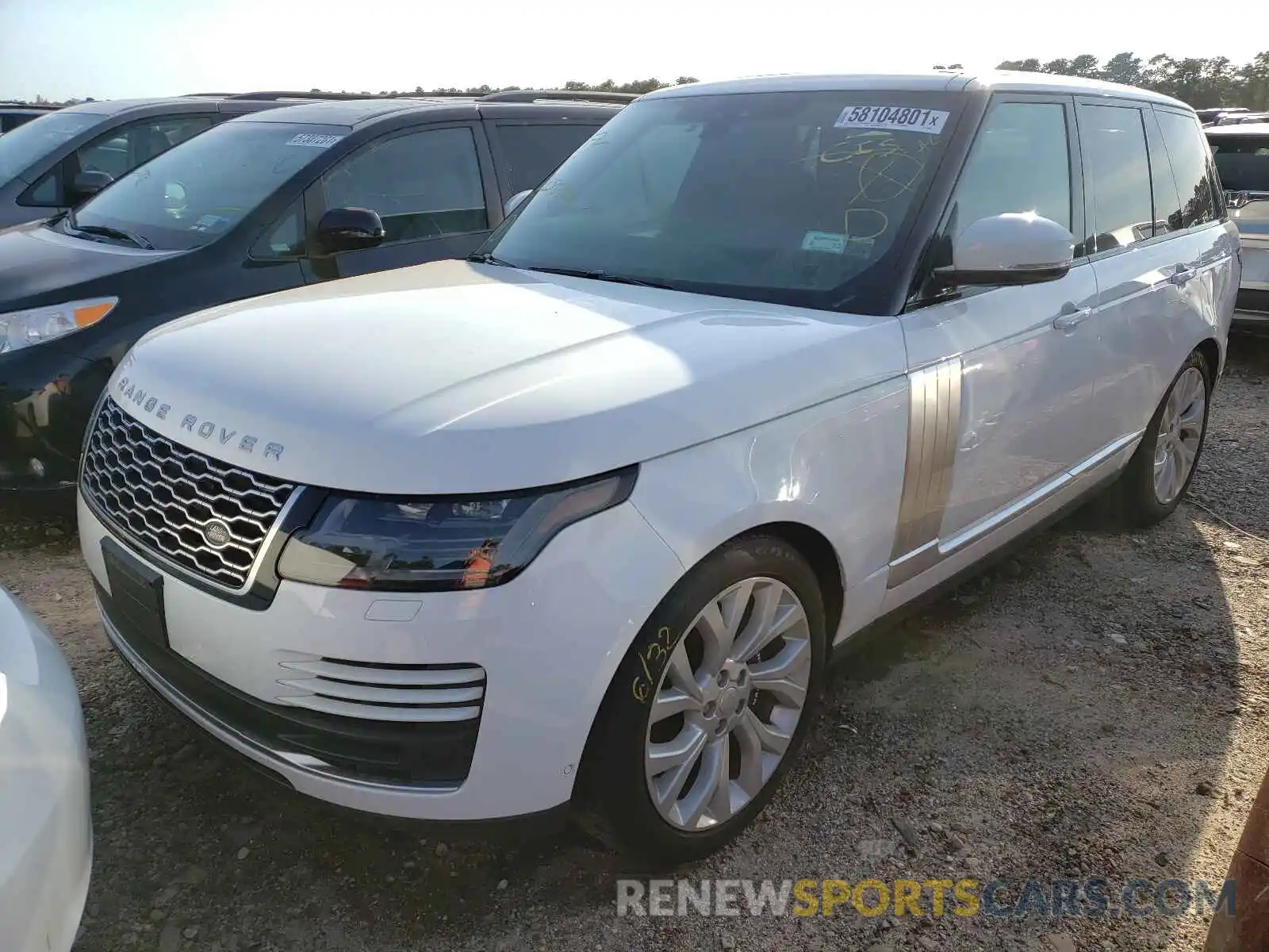 2 Photograph of a damaged car SALGS2SV8KA540800 LAND ROVER RANGEROVER 2019