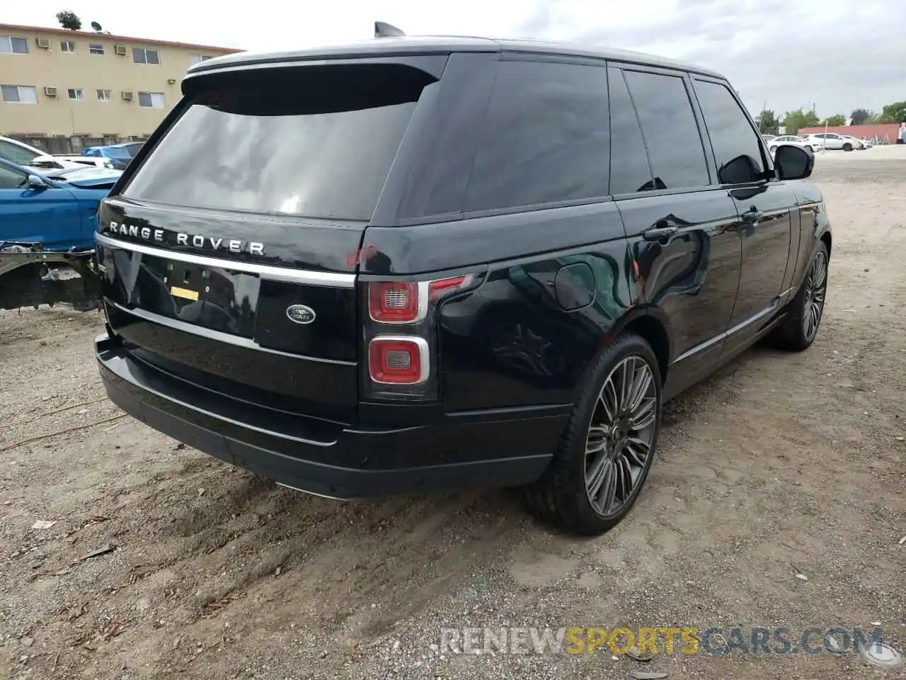 4 Photograph of a damaged car SALGS2SV8KA556429 LAND ROVER RANGEROVER 2019