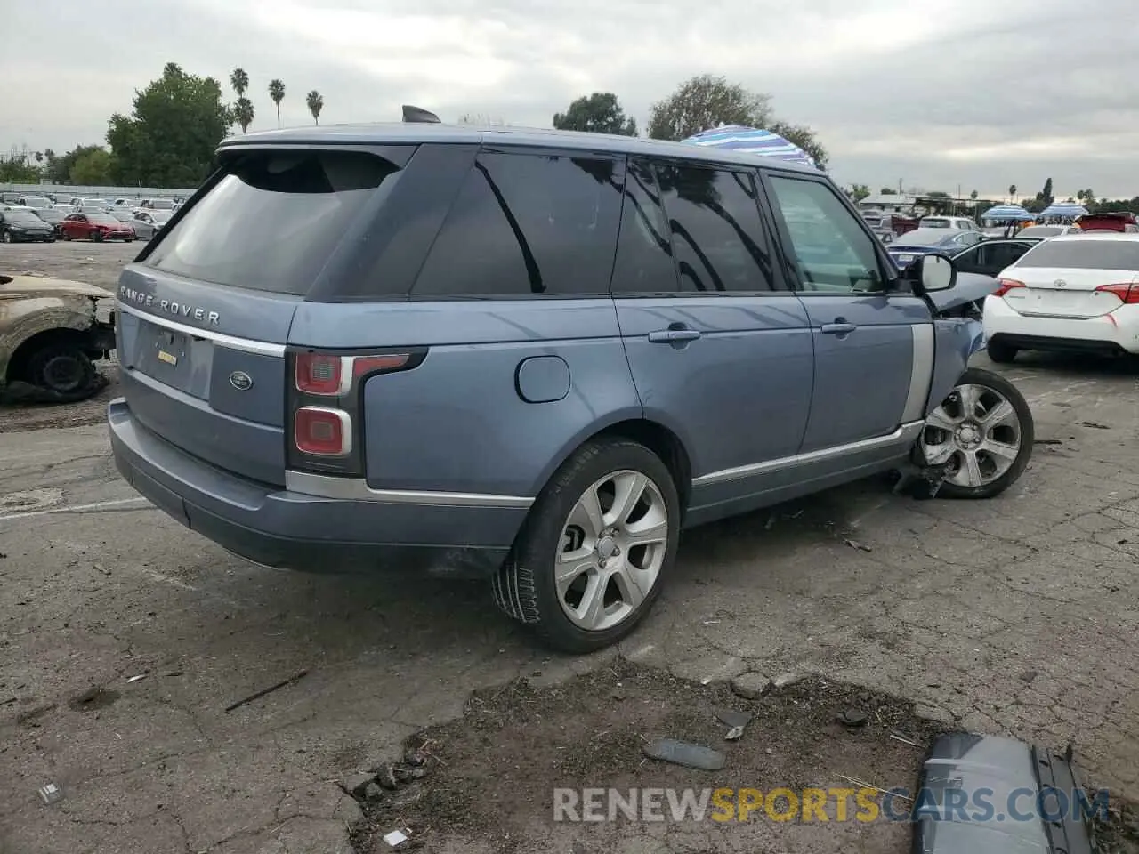 3 Photograph of a damaged car SALGS2SV9KA550350 LAND ROVER RANGEROVER 2019