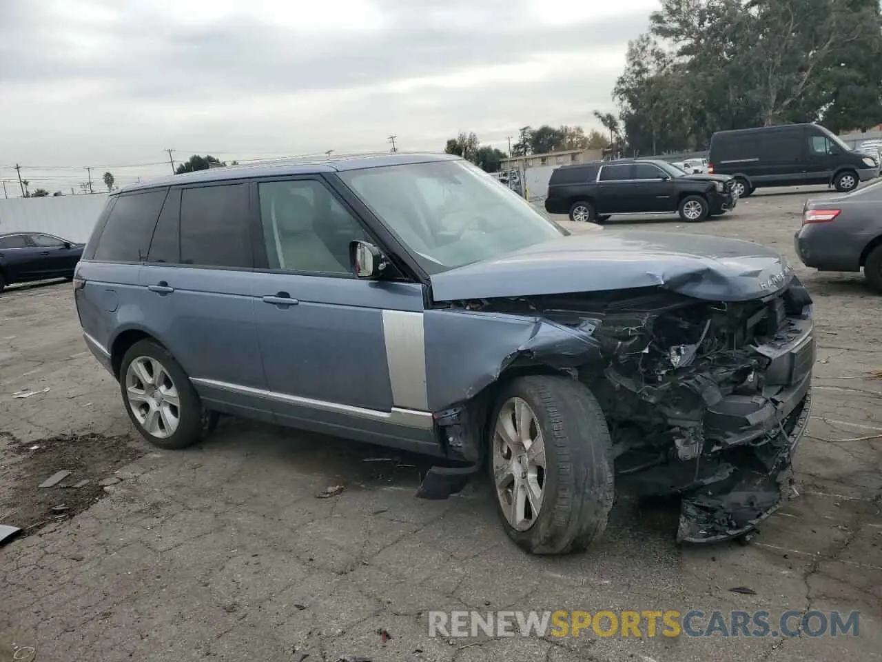 4 Photograph of a damaged car SALGS2SV9KA550350 LAND ROVER RANGEROVER 2019