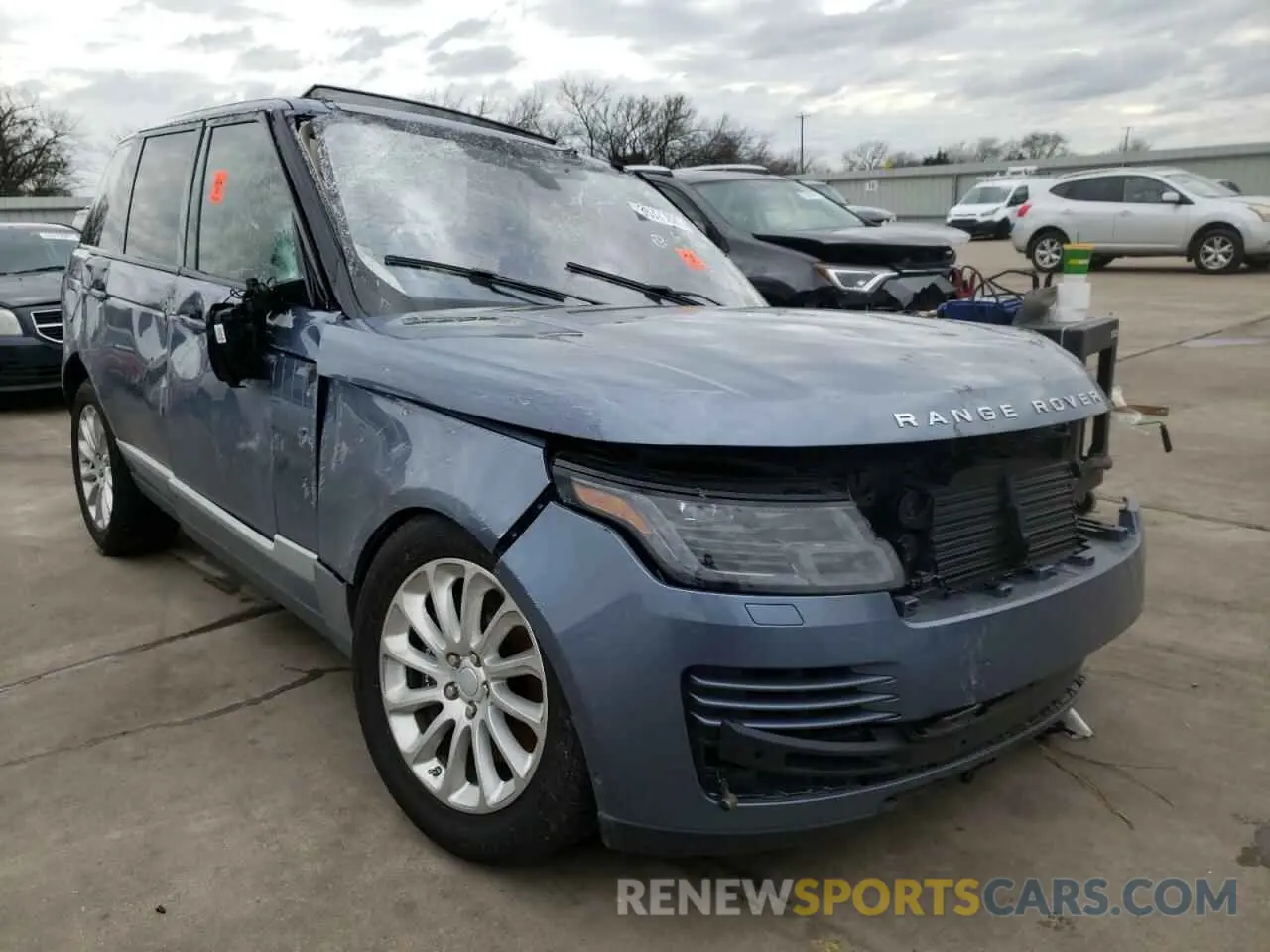 1 Photograph of a damaged car SALGS2SVXKA566766 LAND ROVER RANGEROVER 2019