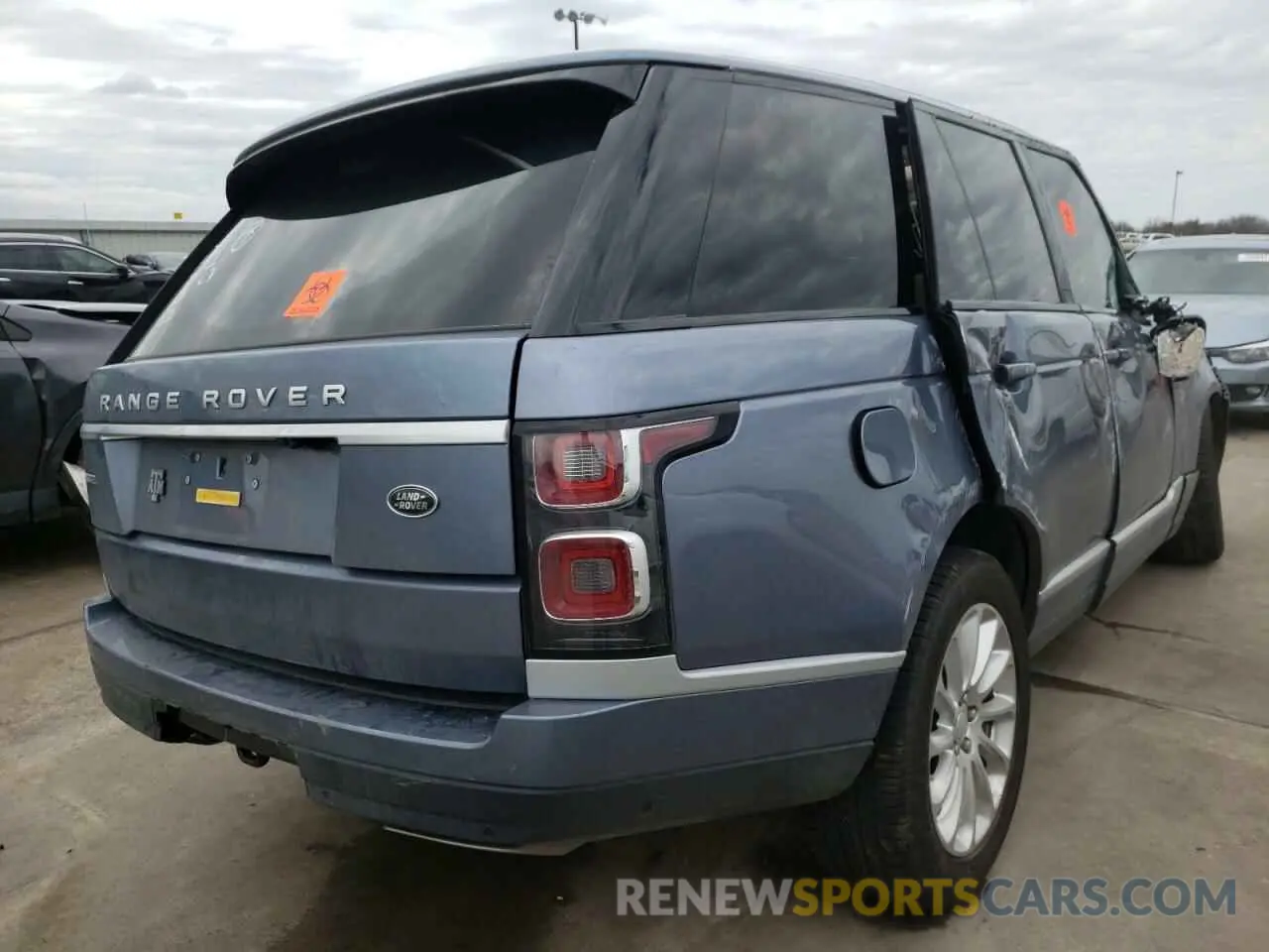4 Photograph of a damaged car SALGS2SVXKA566766 LAND ROVER RANGEROVER 2019