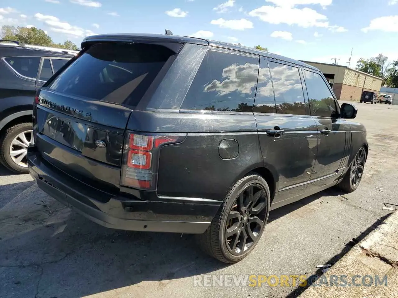 3 Photograph of a damaged car SALGS2TFXFA214235 LAND ROVER RANGEROVER 2019