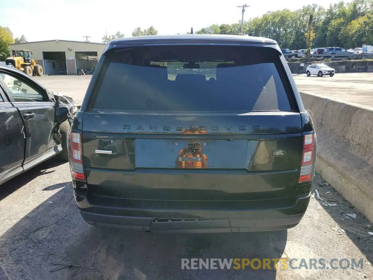 6 Photograph of a damaged car SALGS2TFXFA214235 LAND ROVER RANGEROVER 2019