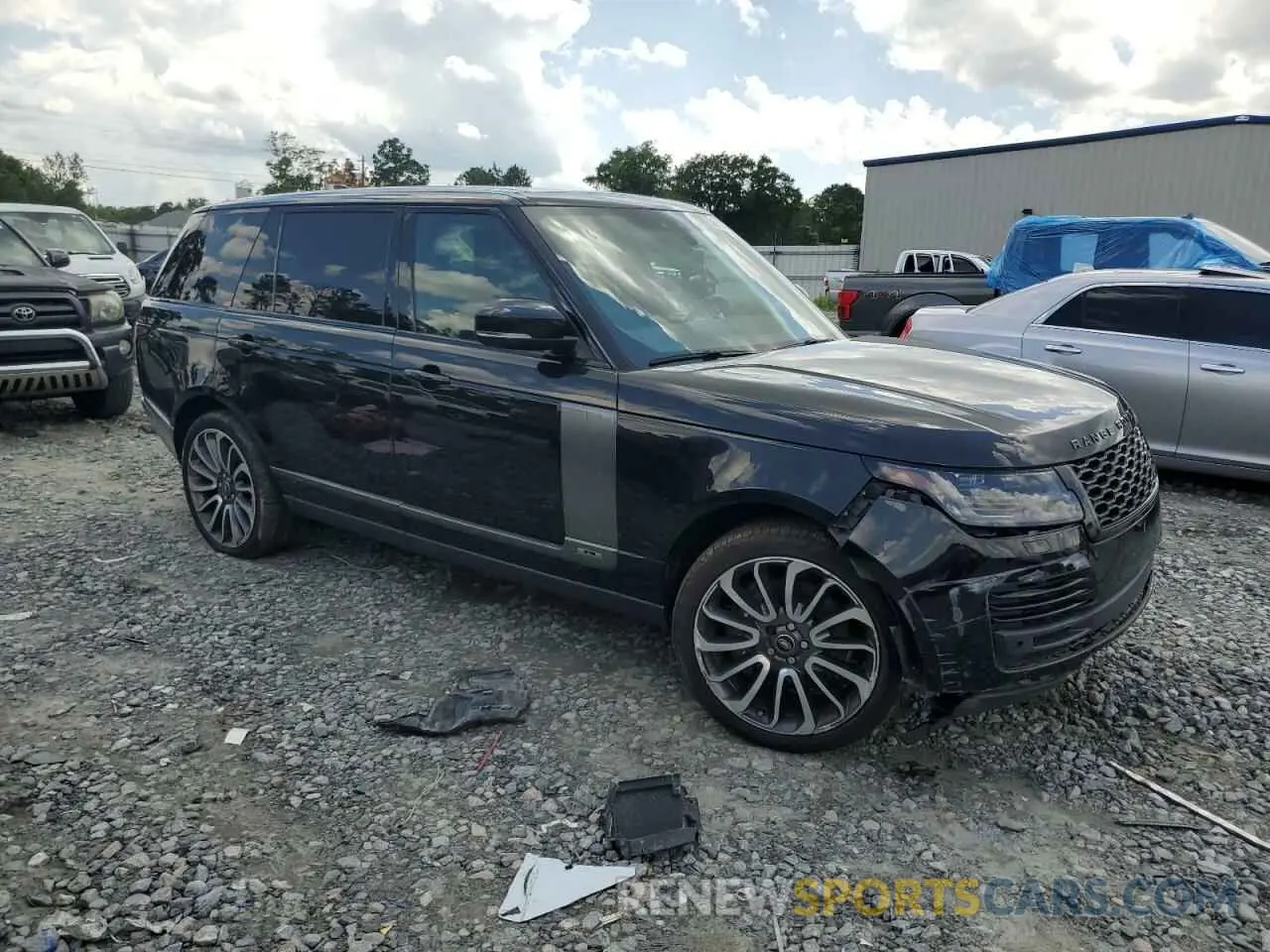 4 Photograph of a damaged car SALGS5RE6KA558042 LAND ROVER RANGEROVER 2019