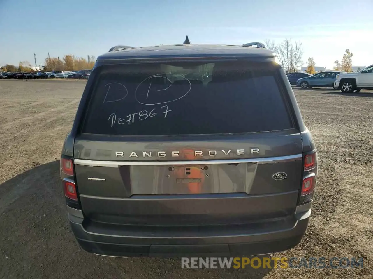6 Photograph of a damaged car SALGS5RE9KA554566 LAND ROVER RANGEROVER 2019