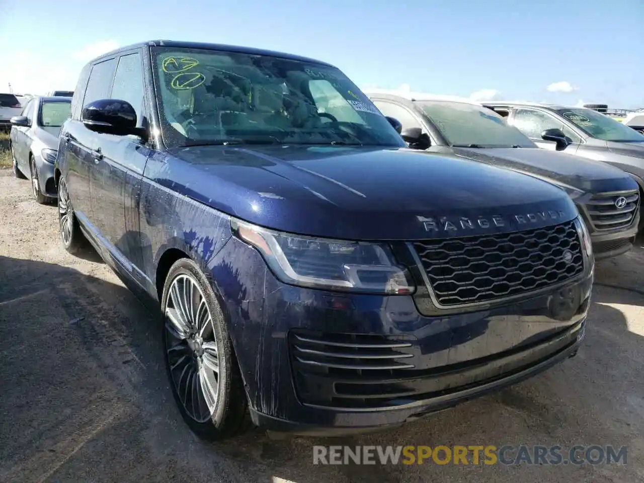 1 Photograph of a damaged car SALGV5RE3KA561052 LAND ROVER RANGEROVER 2019