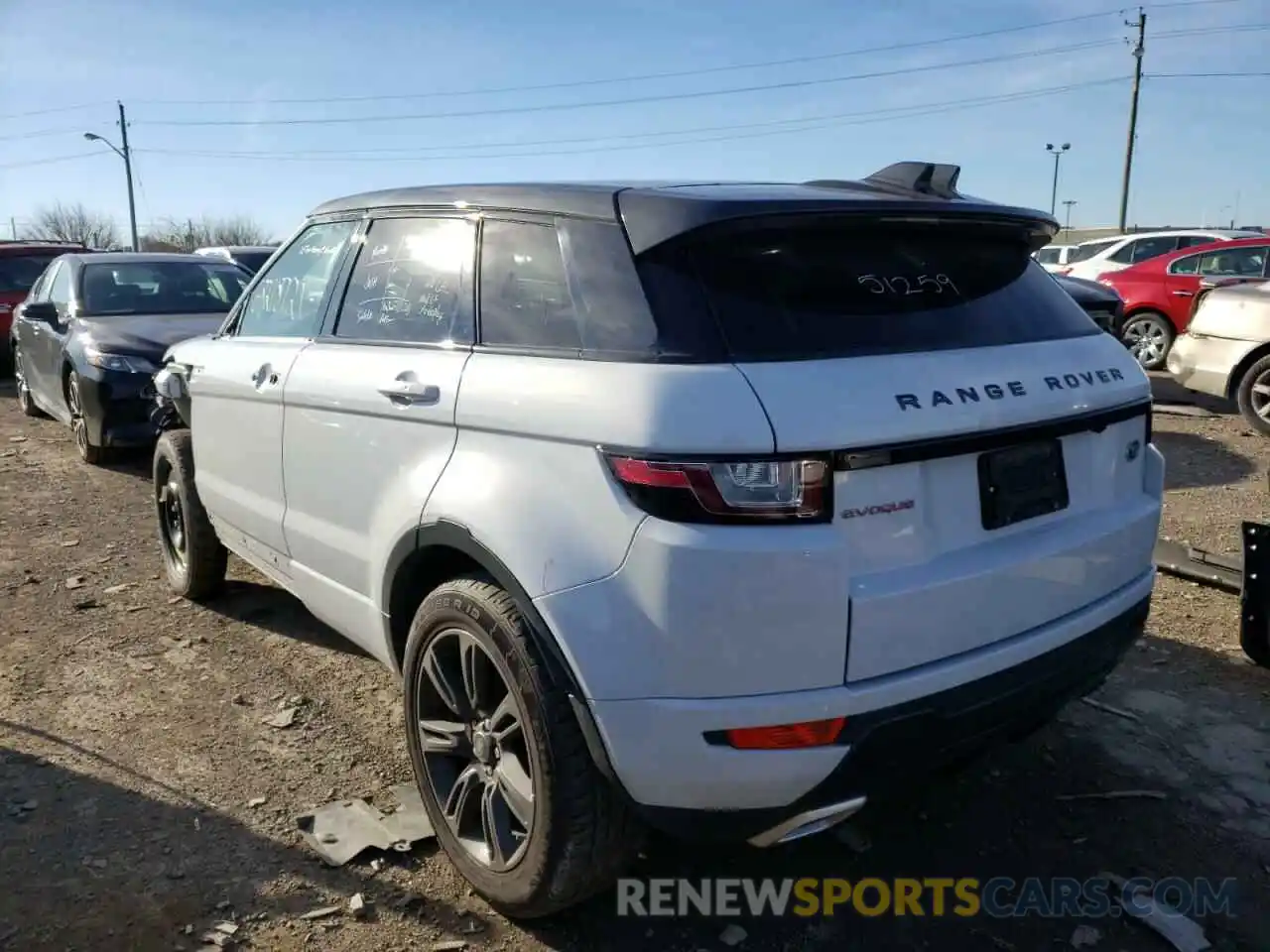 3 Photograph of a damaged car SALVC2RX3KH327935 LAND ROVER RANGEROVER 2019