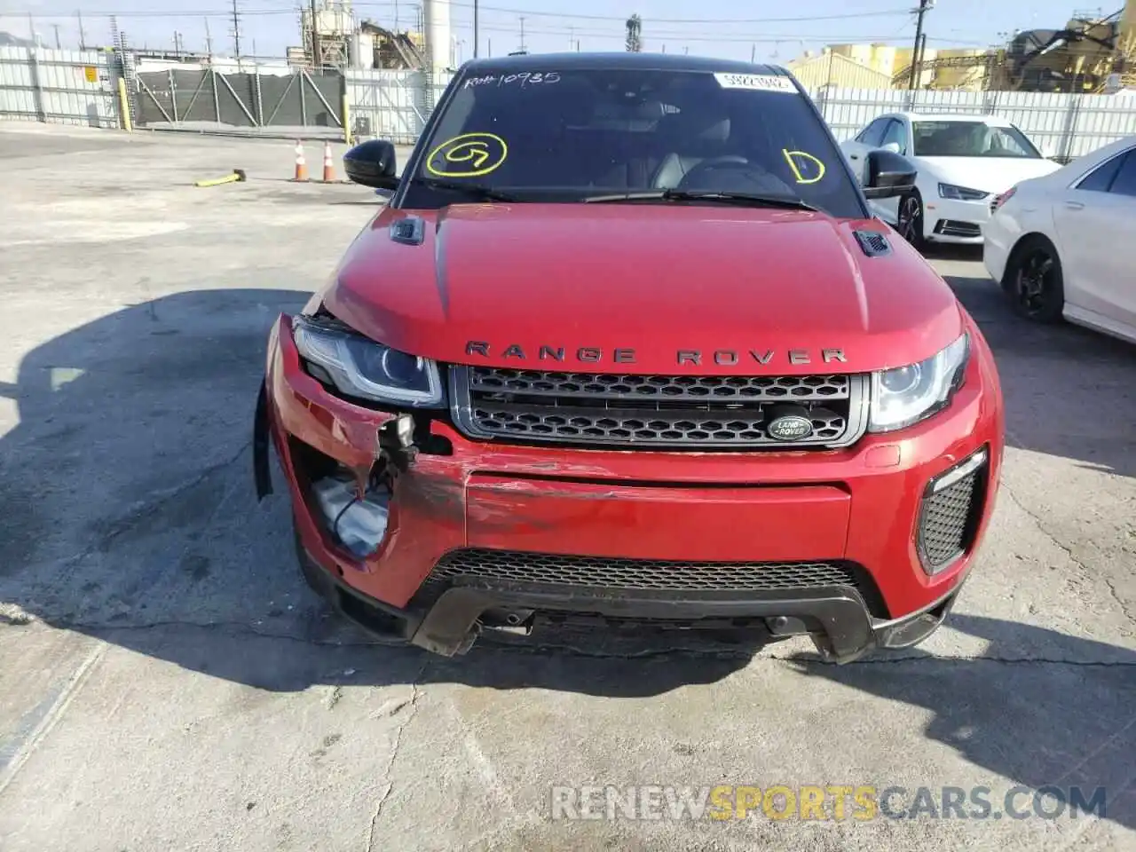 9 Photograph of a damaged car SALVC2RX9KH331570 LAND ROVER RANGEROVER 2019