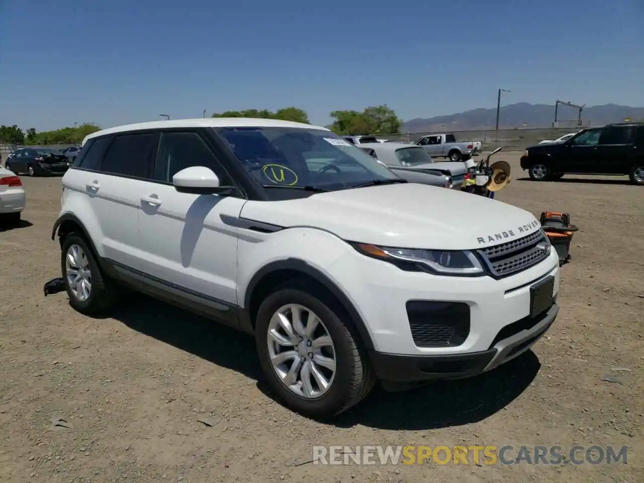 1 Photograph of a damaged car SALVP2RX2KH346187 LAND ROVER RANGEROVER 2019