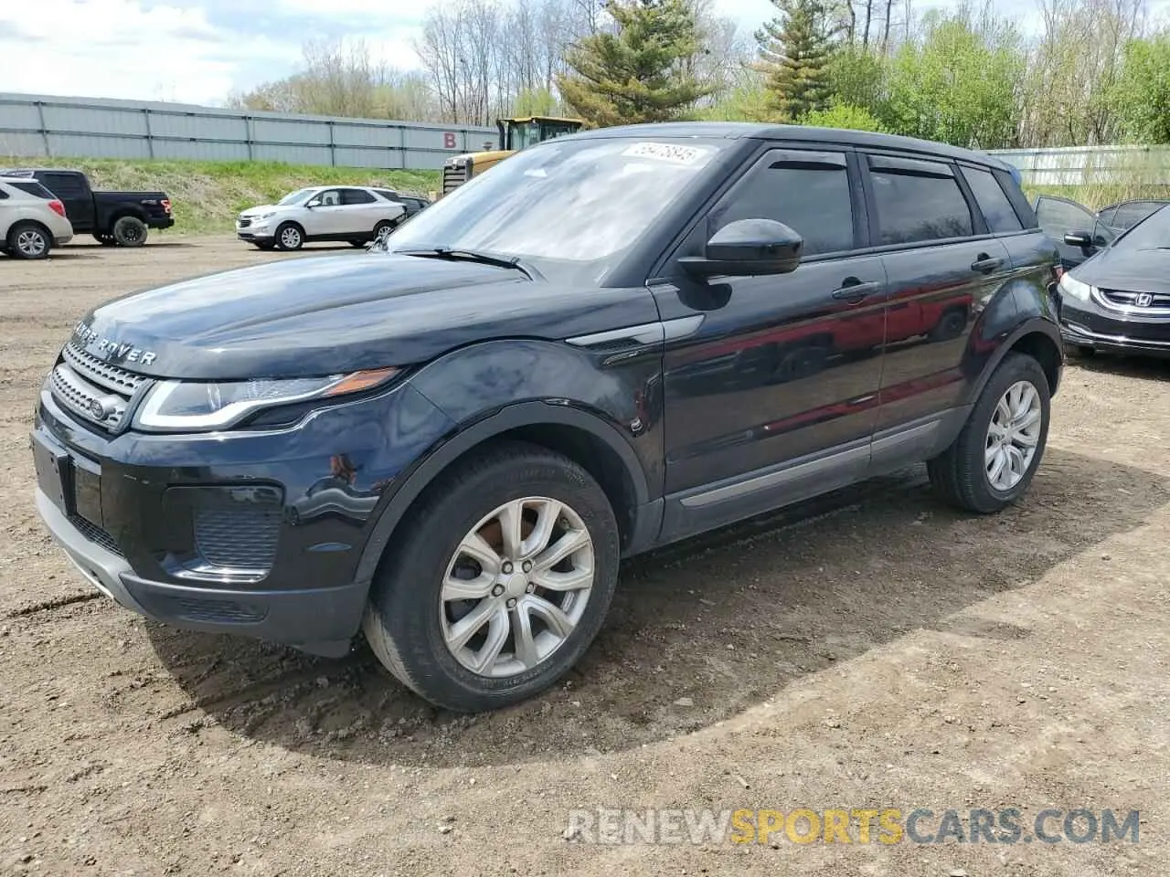 1 Photograph of a damaged car SALVP2RX5KH346040 LAND ROVER RANGEROVER 2019