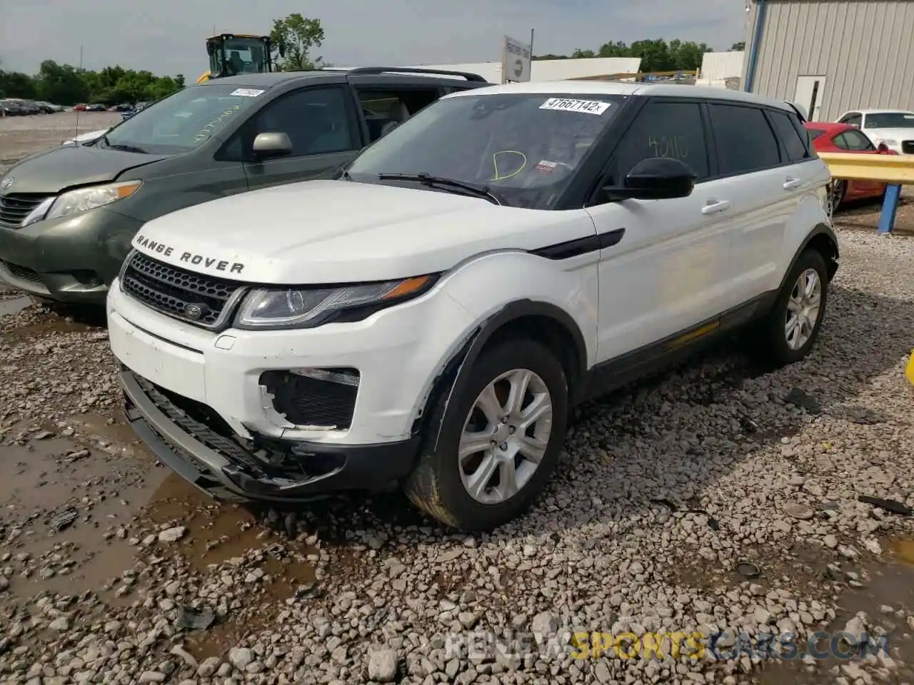 2 Photograph of a damaged car SALVP2RX7KH345519 LAND ROVER RANGEROVER 2019