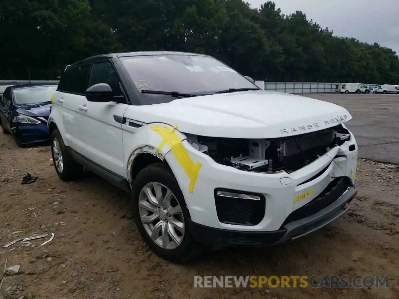 1 Photograph of a damaged car SALVP2RX7KH346959 LAND ROVER RANGEROVER 2019