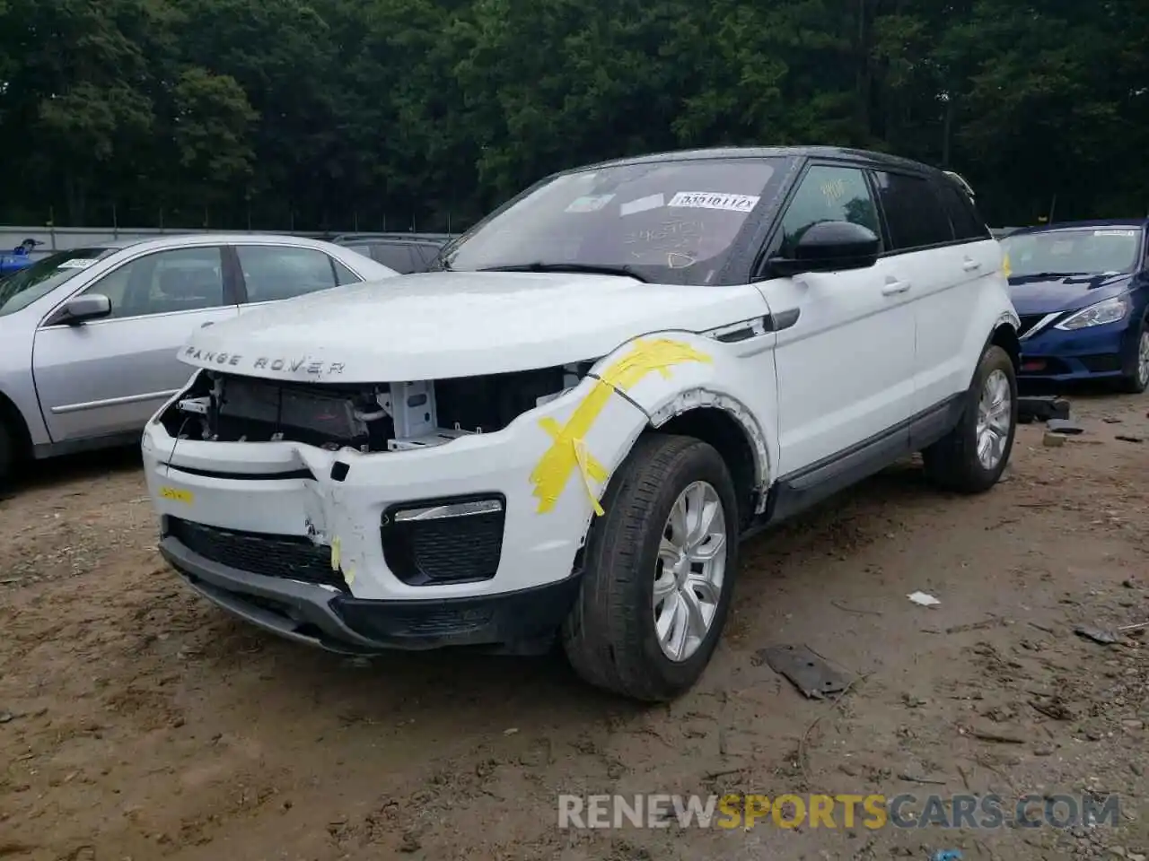 2 Photograph of a damaged car SALVP2RX7KH346959 LAND ROVER RANGEROVER 2019