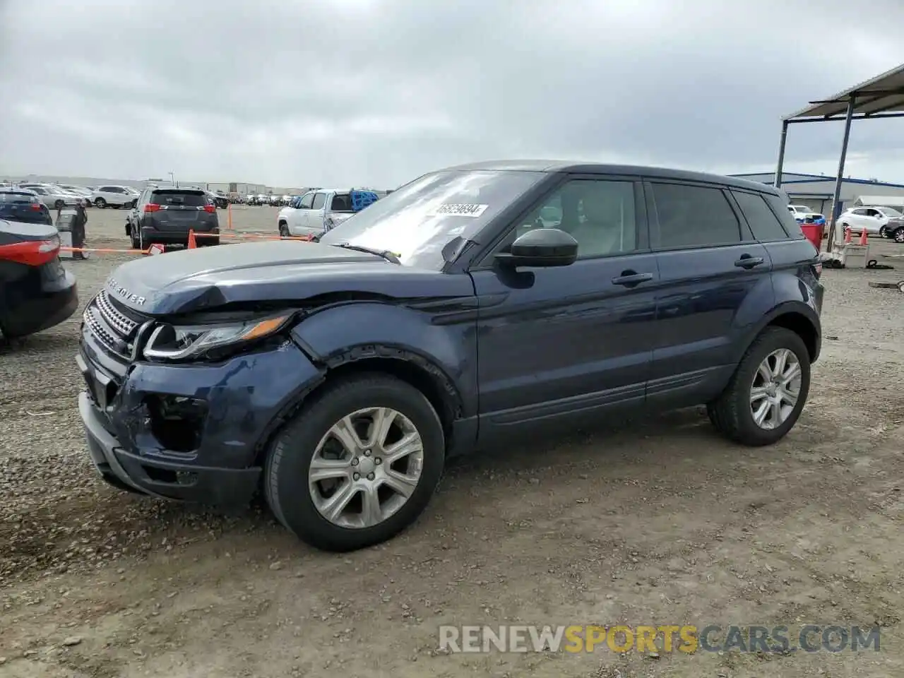 1 Photograph of a damaged car SALVP2RX7KH348159 LAND ROVER RANGEROVER 2019