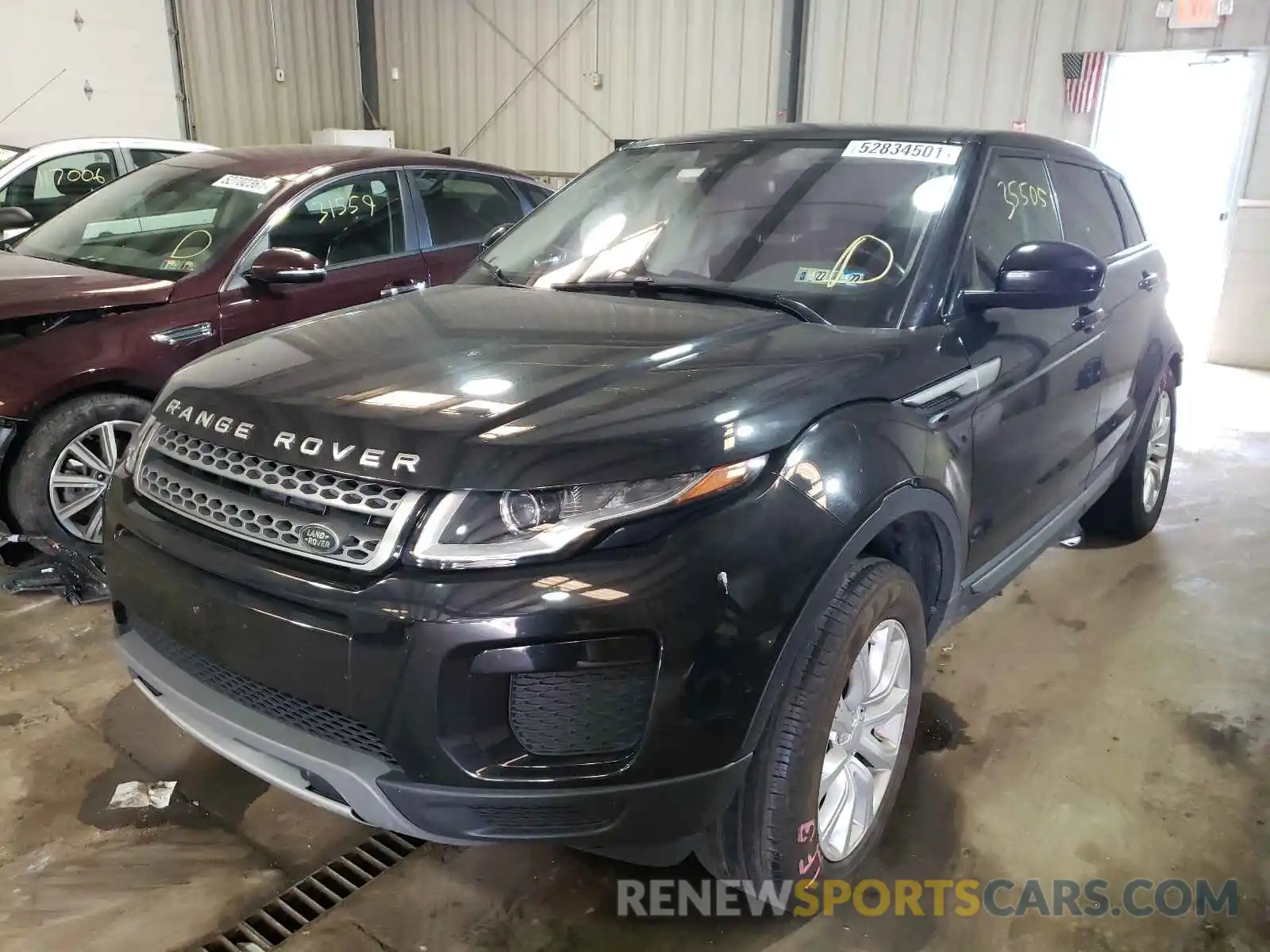 2 Photograph of a damaged car SALVP2RX9KH346316 LAND ROVER RANGEROVER 2019