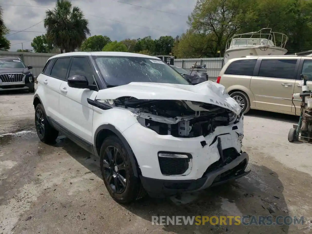 1 Photograph of a damaged car SALVP2RXXKH334353 LAND ROVER RANGEROVER 2019