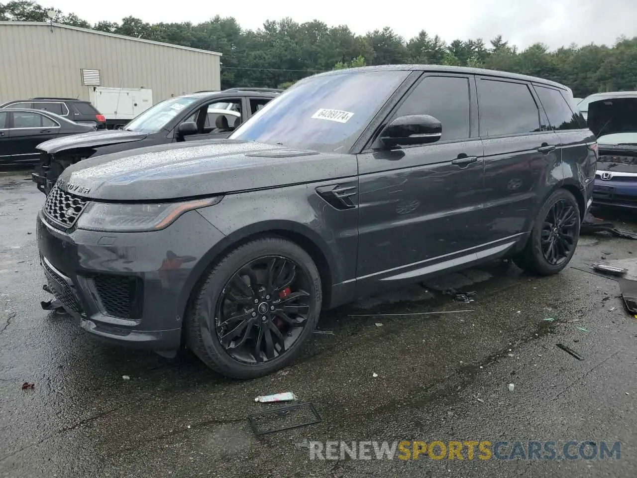 1 Photograph of a damaged car SALWR2RE2KA821035 LAND ROVER RANGEROVER 2019
