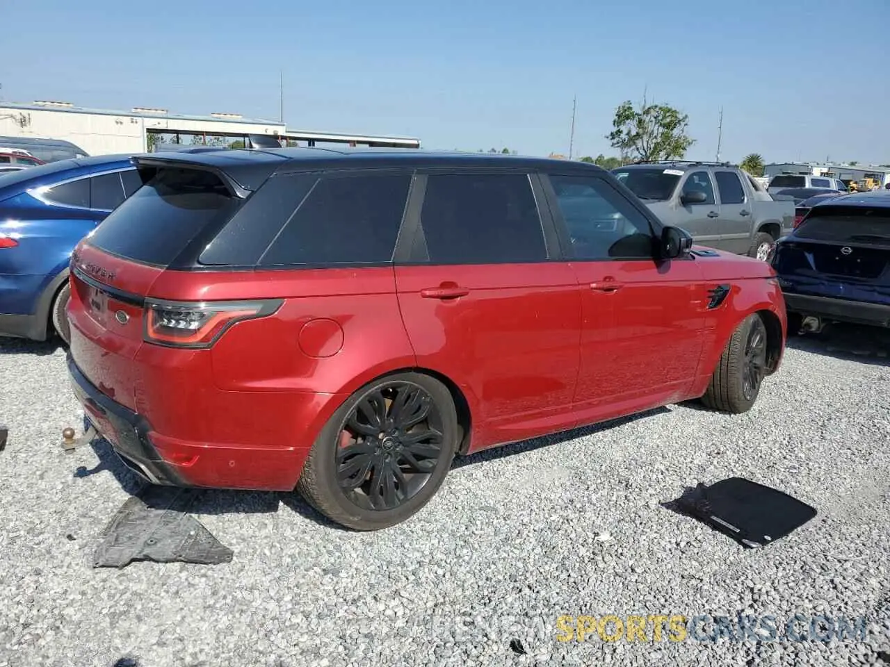3 Photograph of a damaged car SALWR2RE7KA816302 LAND ROVER RANGEROVER 2019
