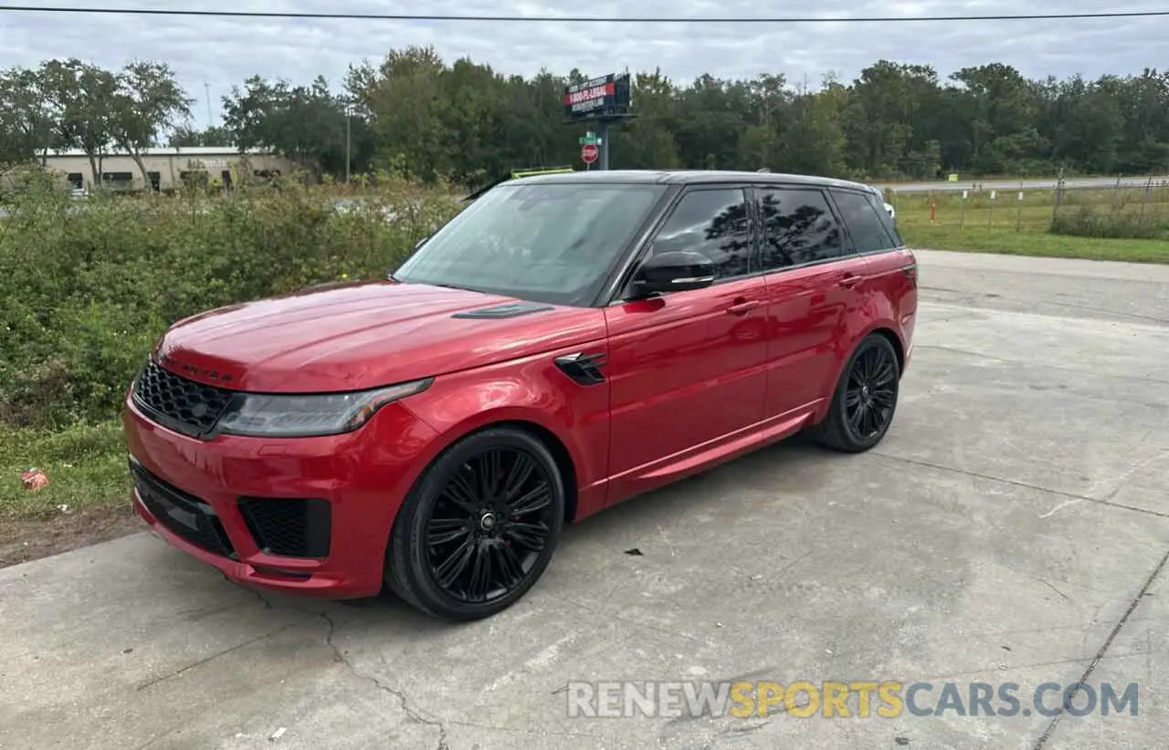 2 Photograph of a damaged car SALWR2RE7KA825470 LAND ROVER RANGEROVER 2019