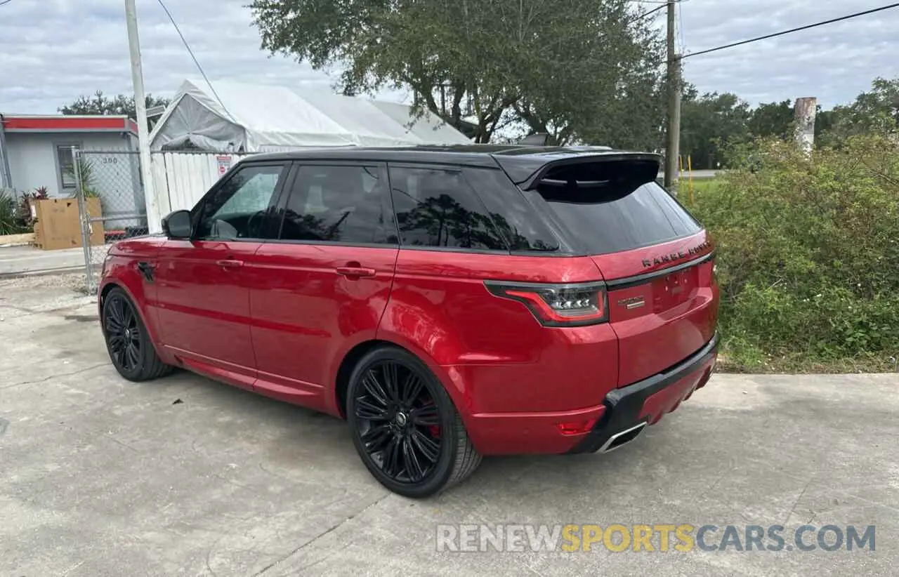 3 Photograph of a damaged car SALWR2RE7KA825470 LAND ROVER RANGEROVER 2019
