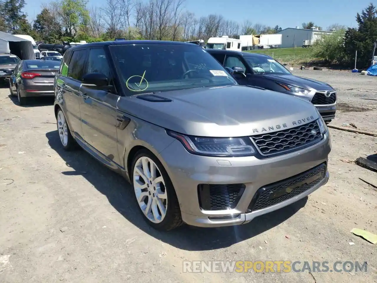 1 Photograph of a damaged car SALWR2RE8KA828653 LAND ROVER RANGEROVER 2019