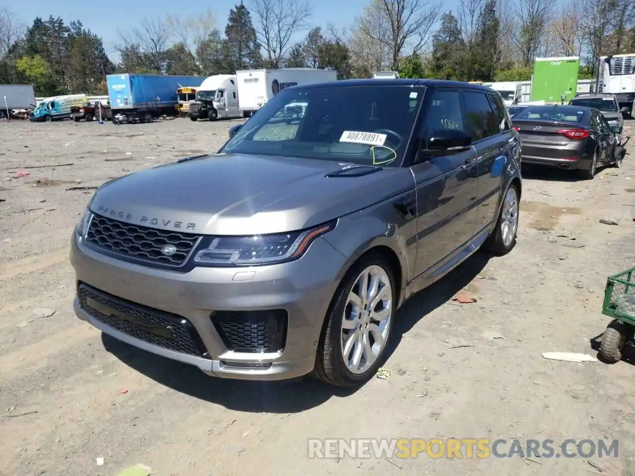 2 Photograph of a damaged car SALWR2RE8KA828653 LAND ROVER RANGEROVER 2019