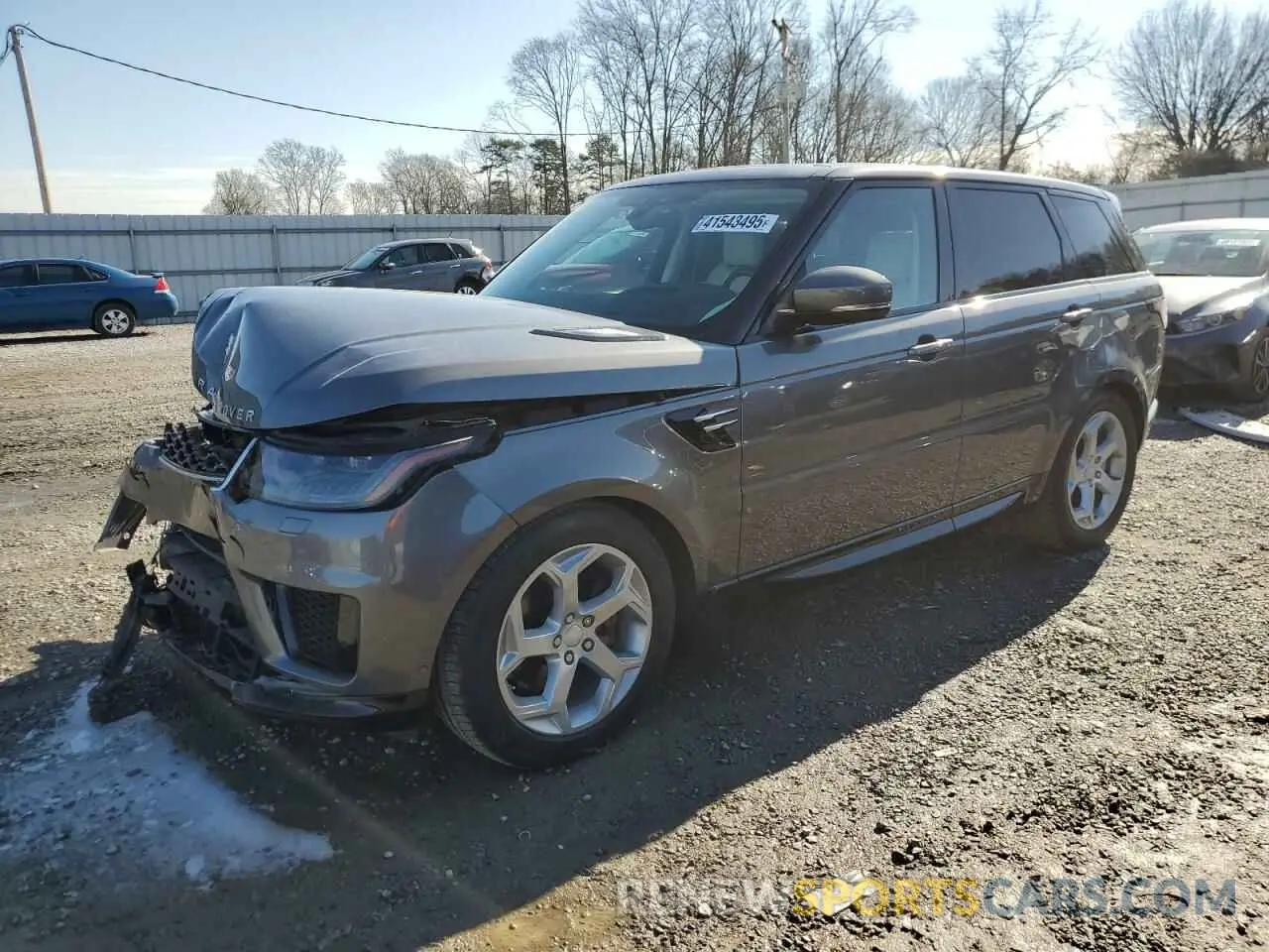 1 Photograph of a damaged car SALWR2RK5KA818474 LAND ROVER RANGEROVER 2019