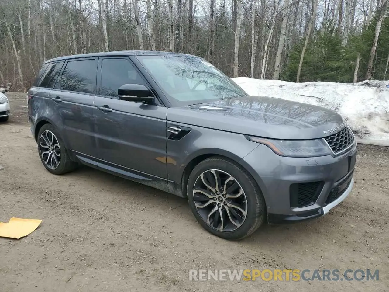 4 Photograph of a damaged car SALWR2RK9KA862784 LAND ROVER RANGEROVER 2019