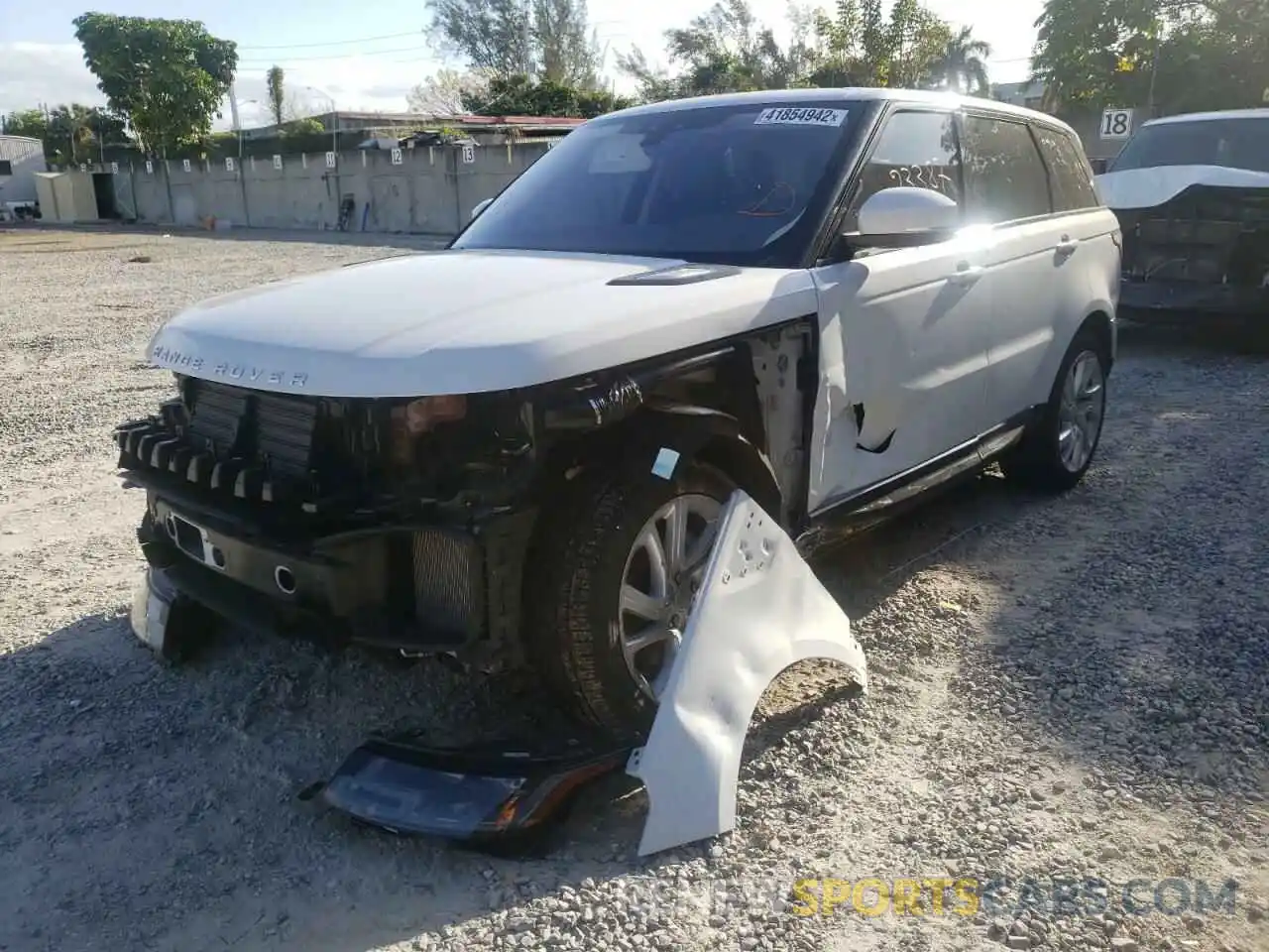 2 Photograph of a damaged car SALWR2RU0KA864666 LAND ROVER RANGEROVER 2019