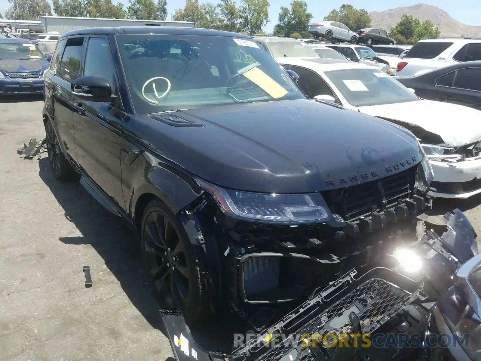 1 Photograph of a damaged car SALWR2RU8KA864818 LAND ROVER RANGEROVER 2019