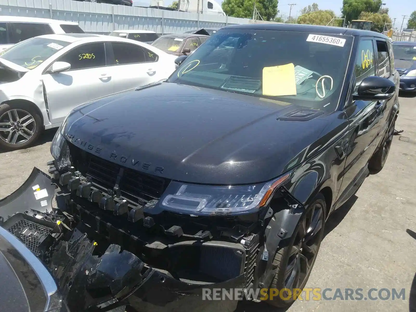 2 Photograph of a damaged car SALWR2RU8KA864818 LAND ROVER RANGEROVER 2019