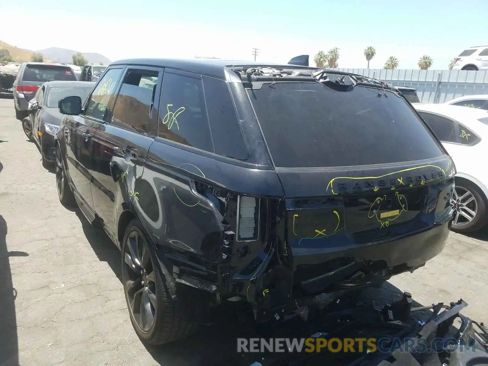 3 Photograph of a damaged car SALWR2RU8KA864818 LAND ROVER RANGEROVER 2019