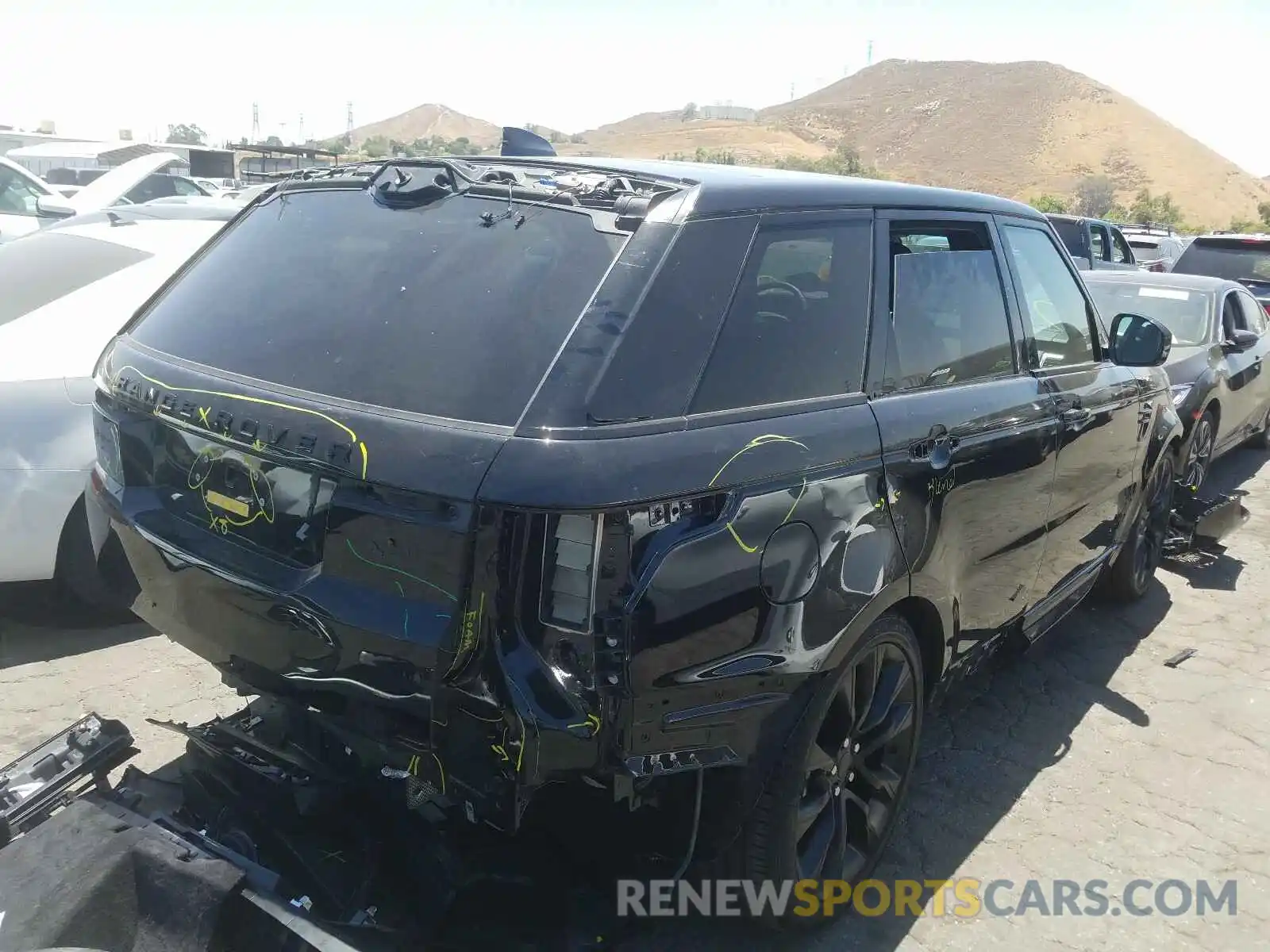 4 Photograph of a damaged car SALWR2RU8KA864818 LAND ROVER RANGEROVER 2019