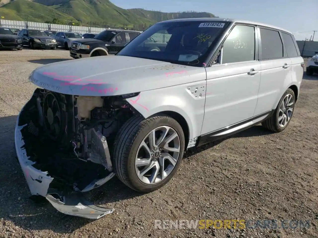 2 Photograph of a damaged car SALWR2RU9KA867369 LAND ROVER RANGEROVER 2019