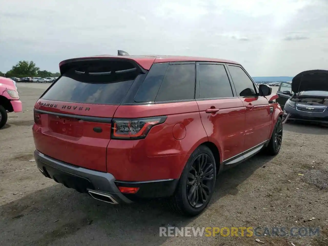 4 Photograph of a damaged car SALWR2RV1KA849120 LAND ROVER RANGEROVER 2019